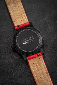 Thumbnail for Mondaine Ladies Watch Essence Black Red
