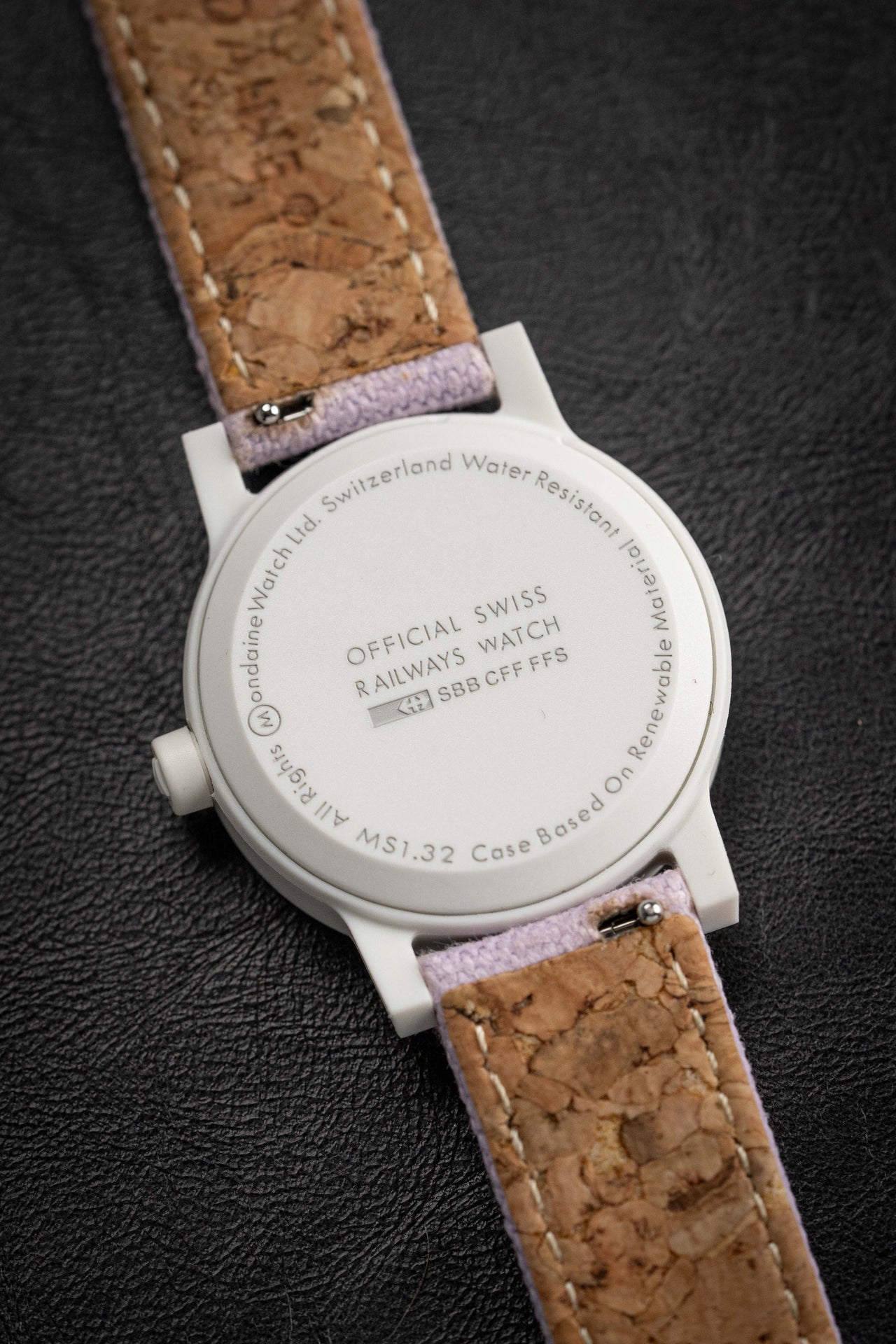 Mondaine Ladies Watch Essence White Lavender