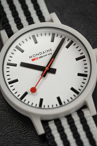 Thumbnail for Mondaine Watch Essence Black White