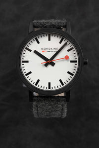 Thumbnail for Mondaine Watch Essence Black Grey