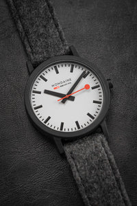 Thumbnail for Mondaine Watch Essence Black Grey