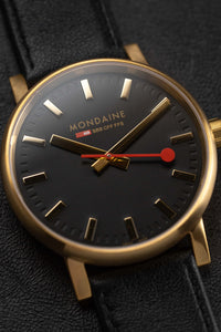 Thumbnail for Mondaine Watch EVO2 Gold Black