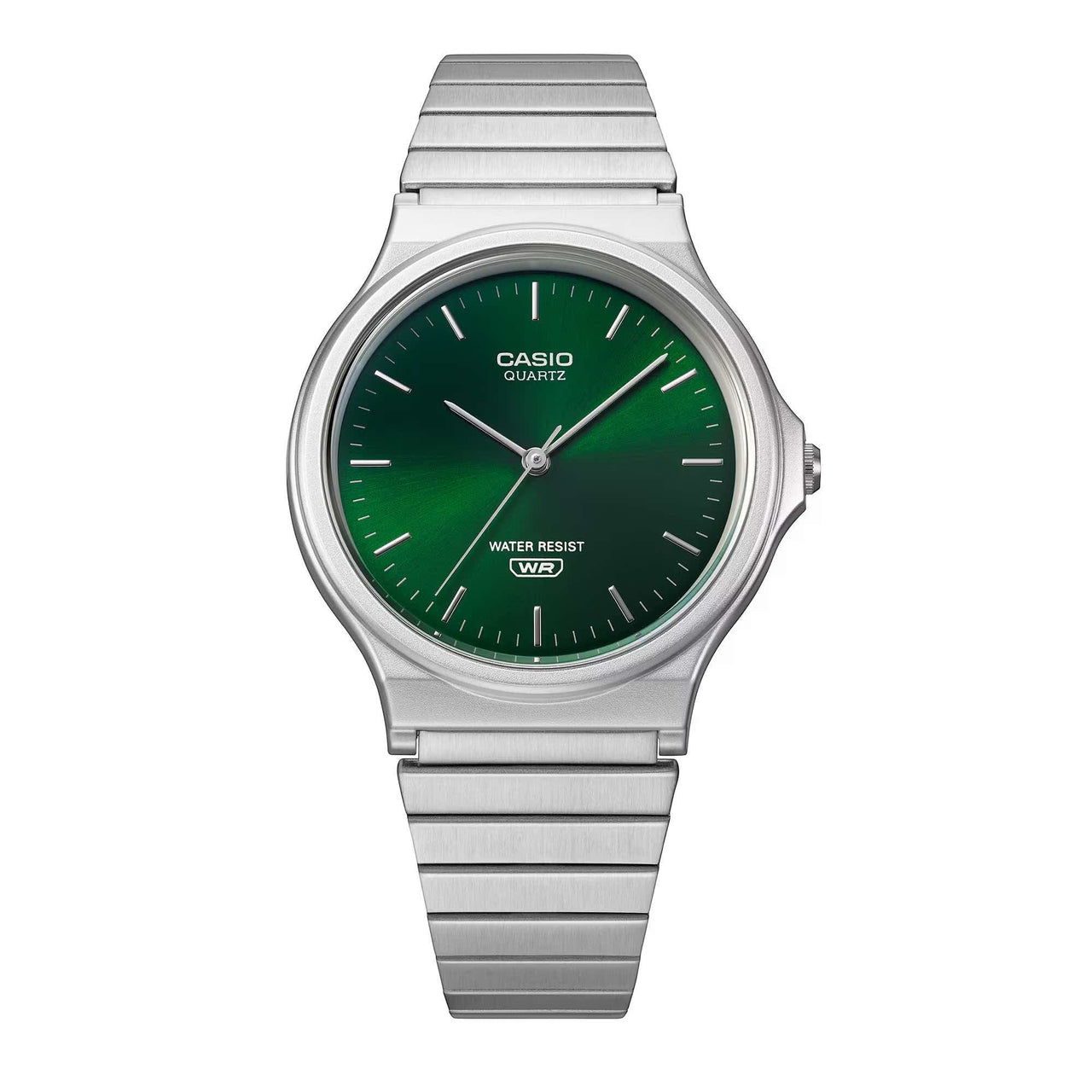 Casio Unisex Quartz Watch 35mm MQ-24 Green Sunray