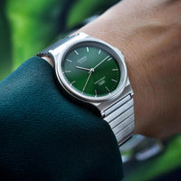 Thumbnail for Casio Unisex Quartz Watch 35mm MQ-24 Green Sunray