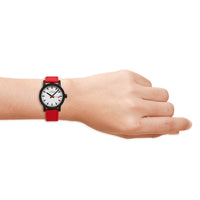 Thumbnail for Mondaine Ladies Watch Essence Black Red
