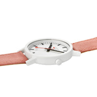 Thumbnail for Mondaine Watch Essence White Pink