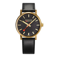 Thumbnail for Mondaine Watch EVO2 Gold Black
