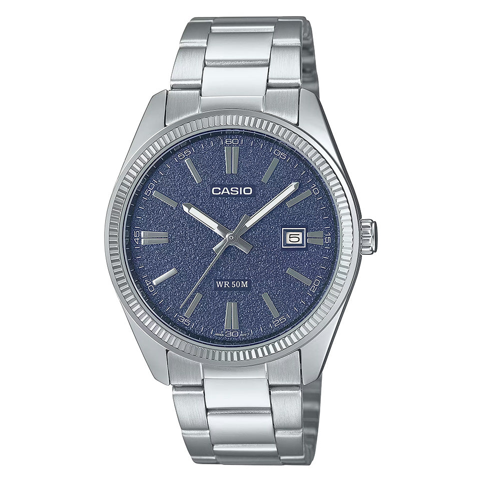 Casio Men's Watch 39mm Matte Blue