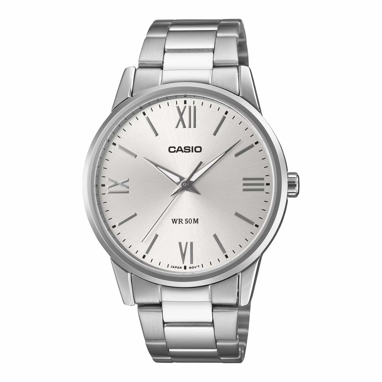Casio Men's Quartz Watch 40mm Stainless Steel Silver