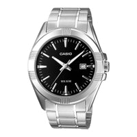 Thumbnail for Casio Men's Quartz Date Watch 44mm Silver Black