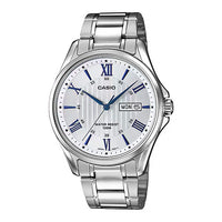 Thumbnail for Casio Day Date 41mm Silver Men's Silver Analogue Watch