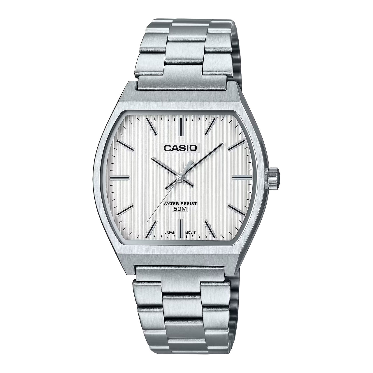 Casio Unisex Watch 36mm Square White
