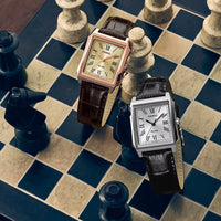 Thumbnail for Casio Quartz Watch 32mm Timeless Classic Silver Leather