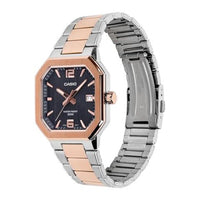 Thumbnail for Casio Men's Watch 38mm Sleek Metal Rose Gold Octagonal