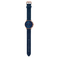 Thumbnail for Casio Men's Quartz Multifunction Watch 45mm Blue Rose Gold