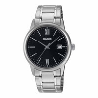 Thumbnail for Casio Men's Quartz Date Watch 37mm Standard Silver Black