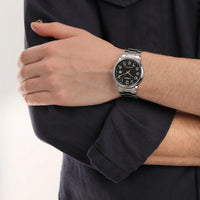 Thumbnail for Casio Classic 37mm Silver Men's Black Analogue Watch