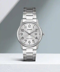 Thumbnail for Casio Classic 37mm Silver Men's Silver Analogue Watch