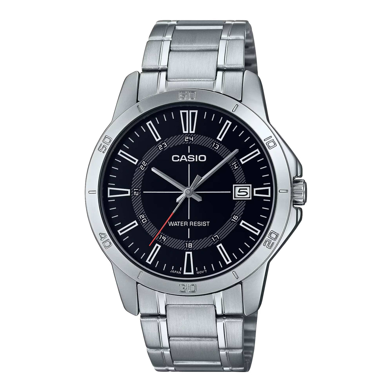 Casio Men's Quartz Date Watch 42mm Classic Silver Black