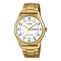 Thumbnail for Casio Dress 38mm Gold Men's White Analogue Watch