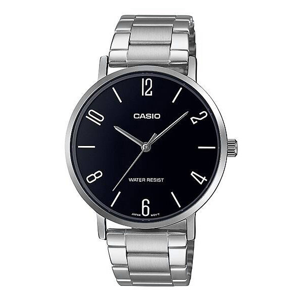 Casio Men's Analog Dress Watch 40mm Black