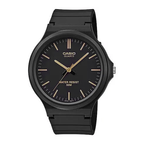 Casio Standard 44mm Black Men's Analogue Watch