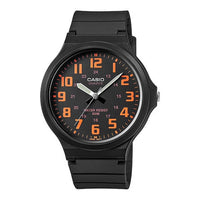 Thumbnail for Casio Standard 44mm Black Orange Men's Analogue Watch