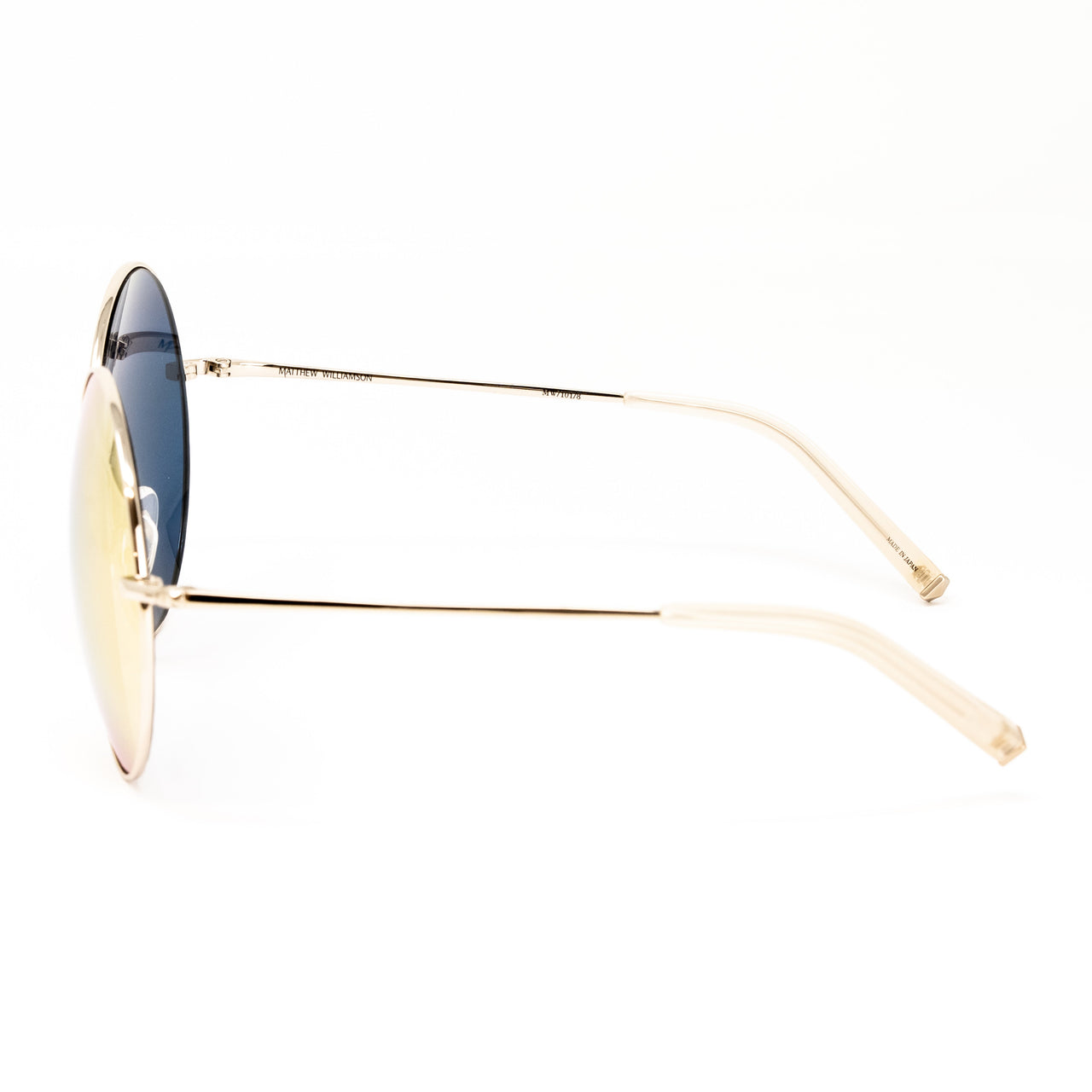 Matthew Williamson x Linda Farrow Gold Sunglasses
