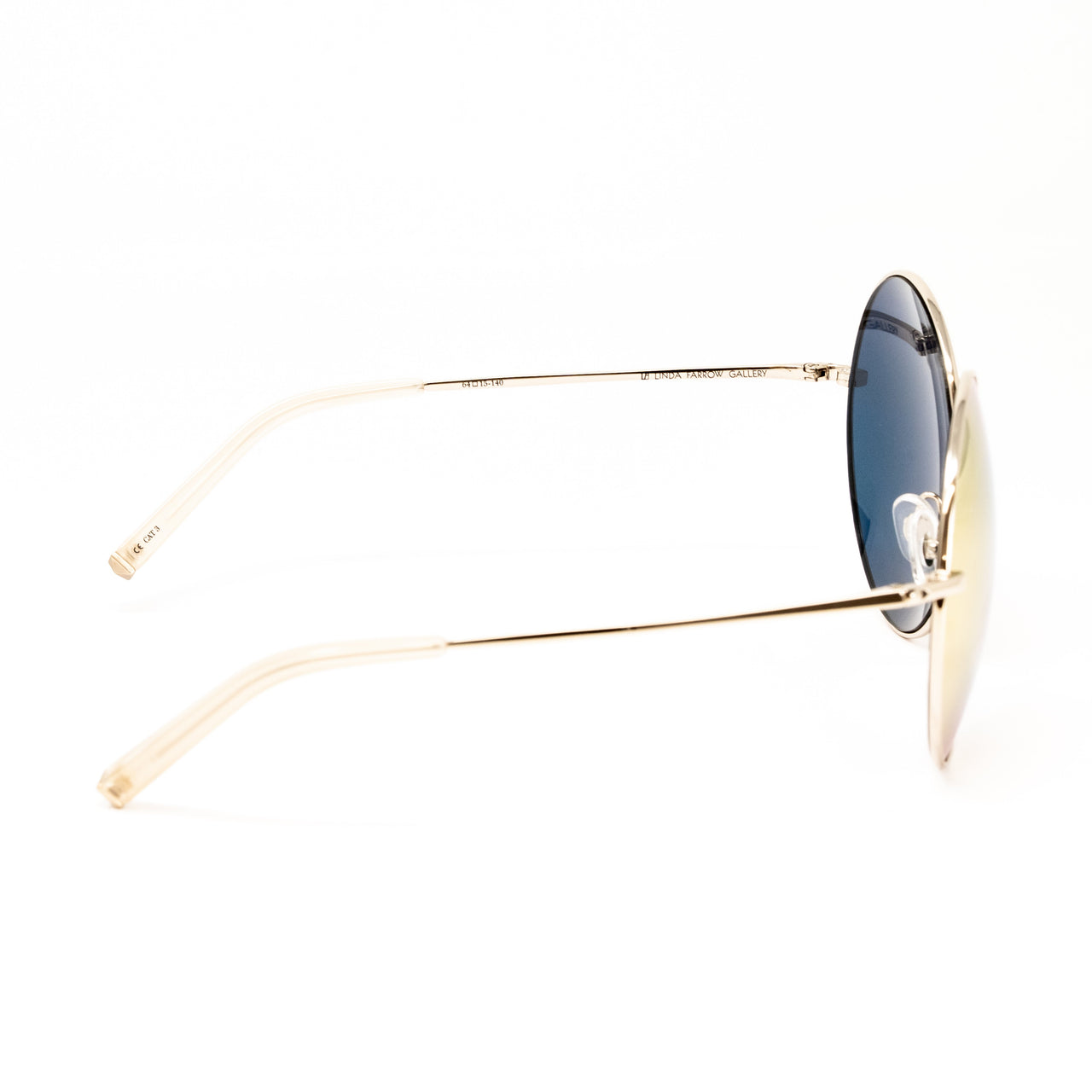 Matthew Williamson x Linda Farrow Gold Sunglasses