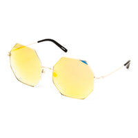 Thumbnail for Matthew Williamson x Linda Farrow Yellow Octagonal Sunglasses