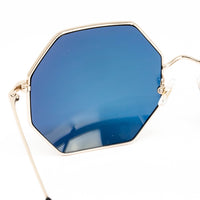 Thumbnail for Matthew Williamson x Linda Farrow Yellow Octagonal Sunglasses