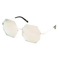 Thumbnail for Matthew Williamson x Linda Farrow Octagonal Silver Sunglasses