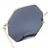 Thumbnail for Matthew Williamson x Linda Farrow Octagonal Silver Sunglasses