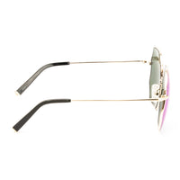 Thumbnail for Matthew Williamson x Linda Farrow Blue Mirrored Sunglasses