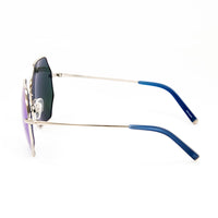 Thumbnail for Matthew Williamson x Linda Farrow Blue octagonal Sunglasses
