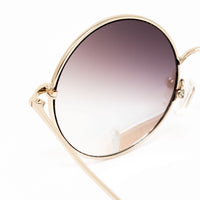 Thumbnail for Matthew Williamson x Linda Farrow Blue Sunglasses