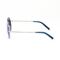 Thumbnail for Matthew Williamson x Linda Farrow Blue Round Sunglasses