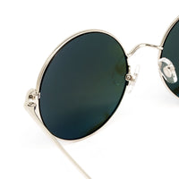 Thumbnail for Matthew Williamson x Linda Farrow Blue Round Sunglasses