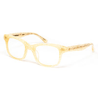 Thumbnail for Matthew Williamson x Linda Farrow Marbled Yellow Eyeglasses