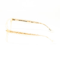 Thumbnail for Matthew Williamson x Linda Farrow Marbled Yellow Eyeglasses