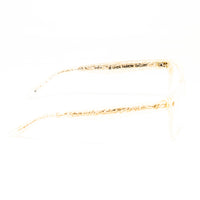 Thumbnail for Matthew Williamson x Linda Farrow Marbled Yellow Eyeglasses