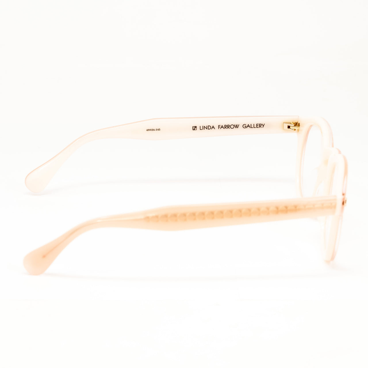 Matthew Williamson x Linda Farrow Pink Blush Eyeglasses