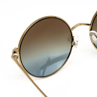 Thumbnail for Matthew Williamson x Linda Farrow Gold Round Sunglasses