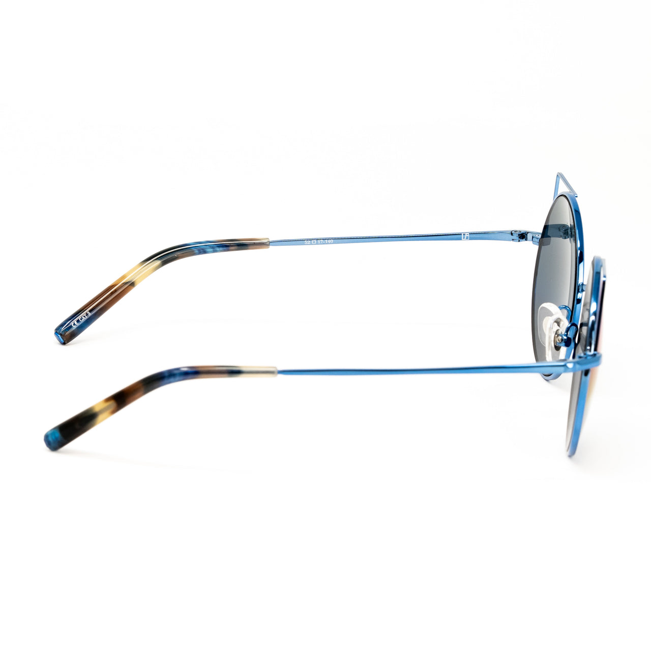 Matthew Williamson x Linda Farrow Blue Cat-eye Sunglasses