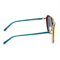 Thumbnail for Matthew Williamson x Linda Farrow Red and Teal Sunglasses