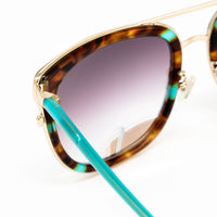 Thumbnail for Matthew Williamson x Linda Farrow Blue Sunglasses