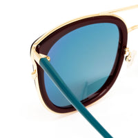 Thumbnail for Matthew Williamson x Linda Farrow Burgundy Sunglasses