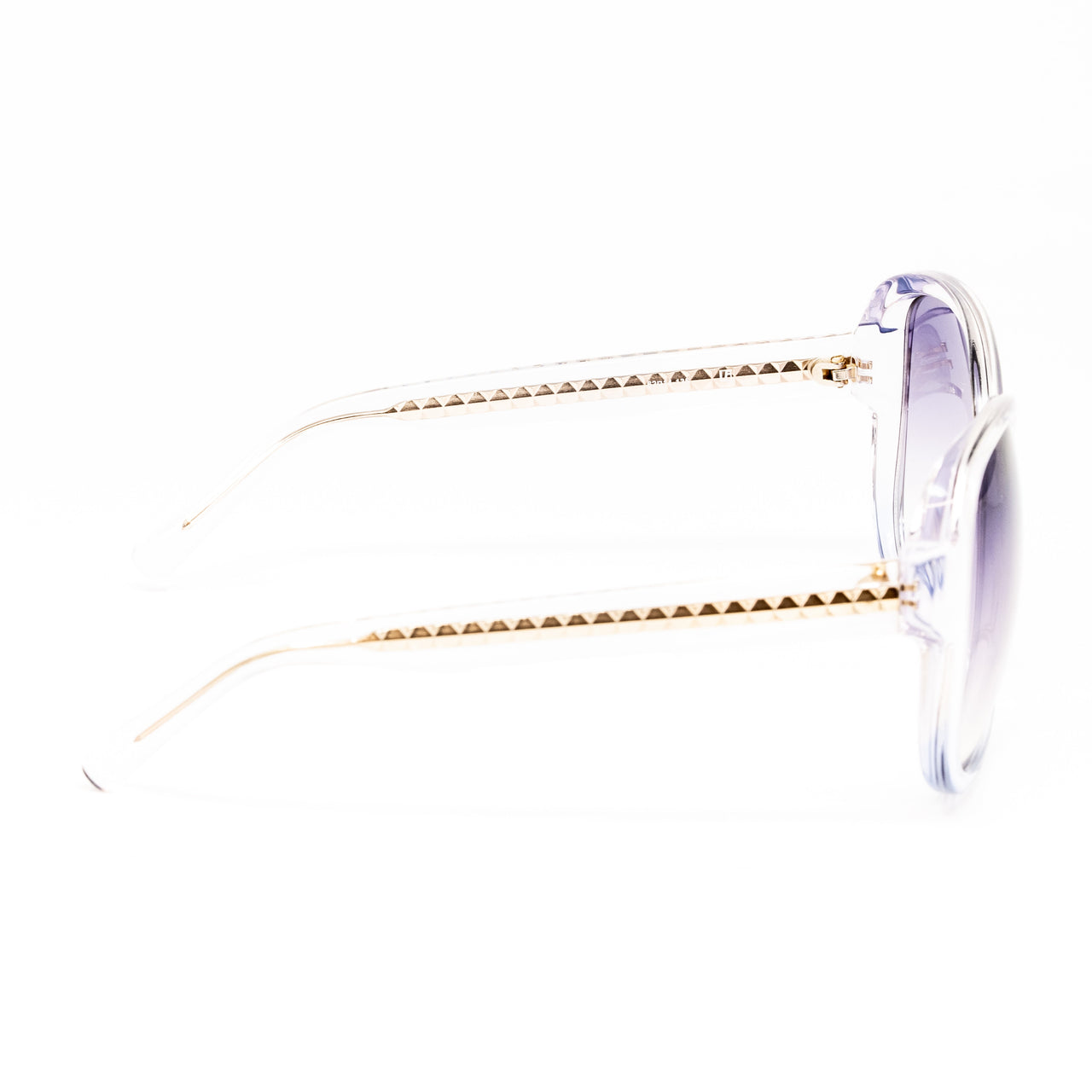 Matthew Williamson x Linda Farrow Translucent/purple Sunglasses