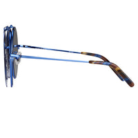 Thumbnail for Matthew Williamson x Linda Farrow Blue Sunglasses