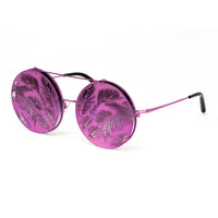 Thumbnail for Matthew Williamson x Linda Farrow Purple Flip-up Sunglasses